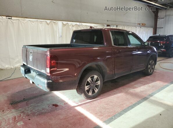 5FPYK3F56JB004002 2018 HONDA RIDGELINE Burgundy 
