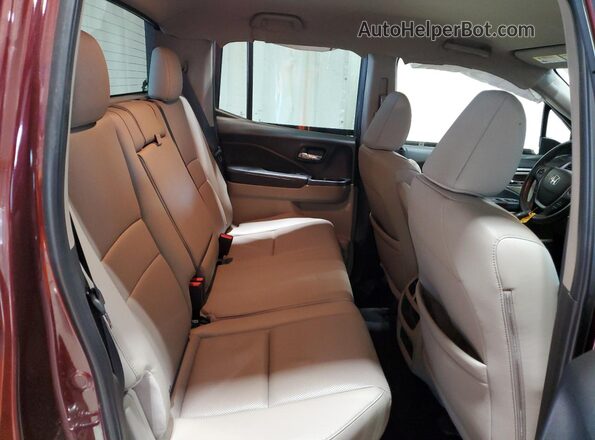 5FPYK3F56JB004002 2018 HONDA RIDGELINE Burgundy 