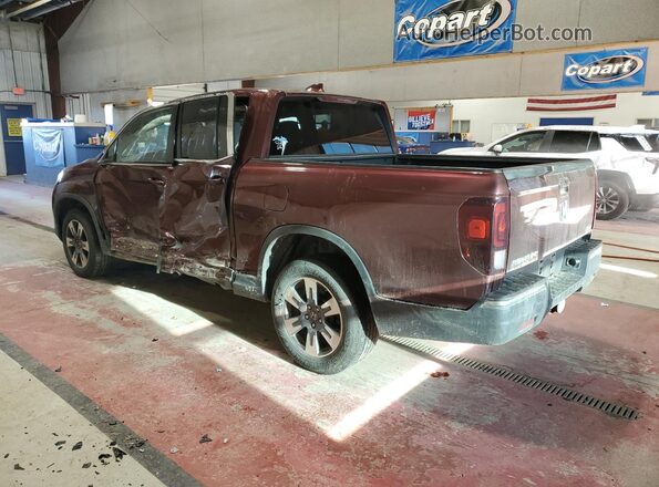 5FPYK3F56JB004002 2018 HONDA RIDGELINE Burgundy 