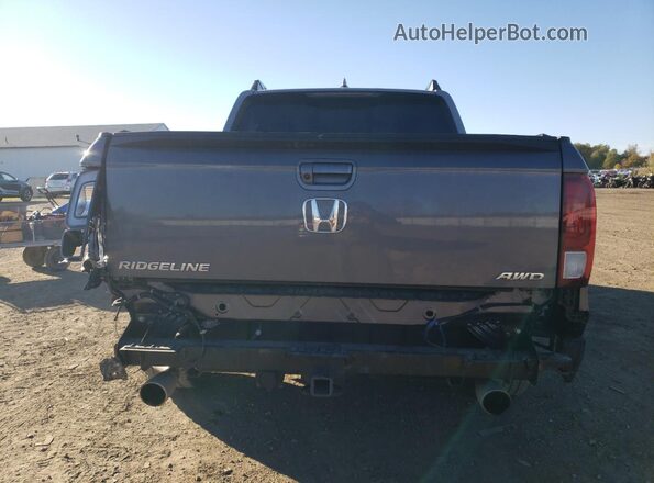 5FPYK3F57MB016423 2021 HONDA RIDGELINE Gray Widok z tyłu