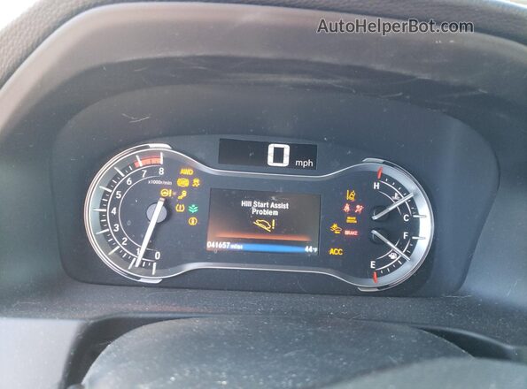 5FPYK3F57MB016423 2021 HONDA RIDGELINE Gray Widok zestawu wskaźników