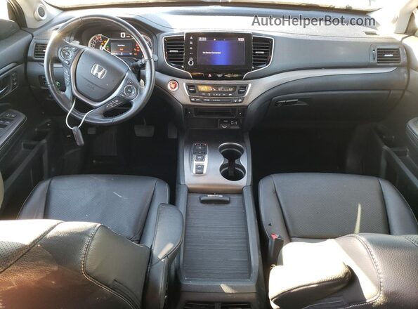 5FPYK3F57MB016423 2021 HONDA RIDGELINE Gray Widok deski rozdzielczej