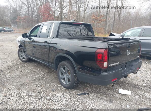 5FPYK3F57NB032963 2022 HONDA RIDGELINE Black Հետևի ձախ