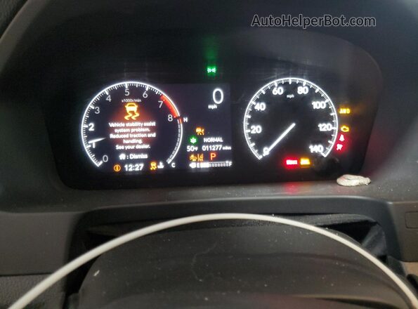 5FPYK3F58SB001927 2025 HONDA RIDGELINE Silver Widok zestawu wskaźników