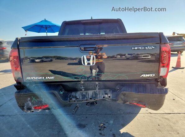 5FPYK3F59NB001052 2022 HONDA RIDGELINE Black Widok z tyłu