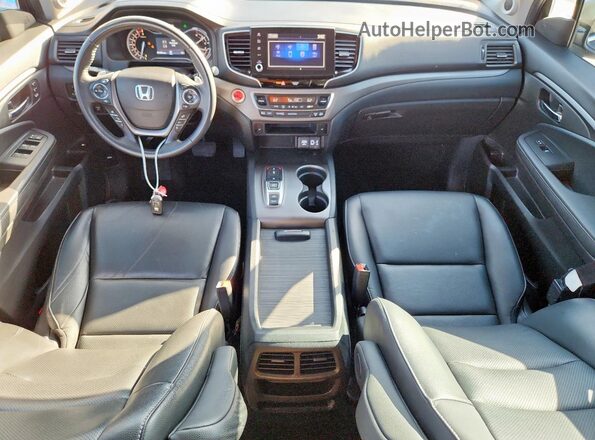 5FPYK3F59NB001052 2022 HONDA RIDGELINE Black Widok deski rozdzielczej