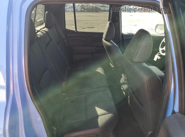5FPYK3F60RB002833 2024 HONDA RIDGELINE Blue უკანა სავარძლების ხედი