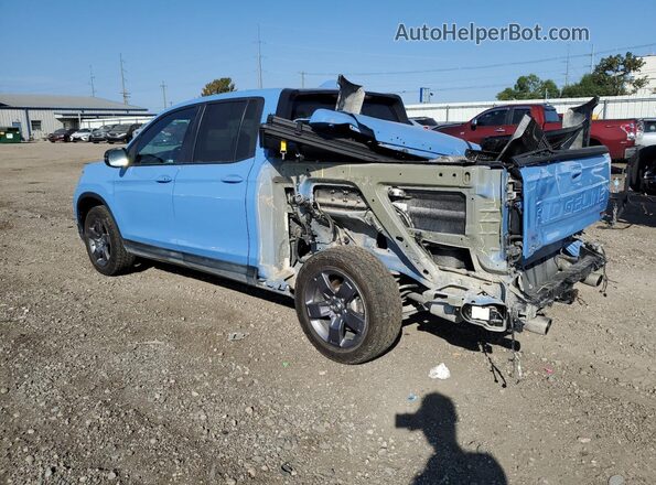 5FPYK3F60RB002833 2024 HONDA RIDGELINE Blue უკანა მარცხენა