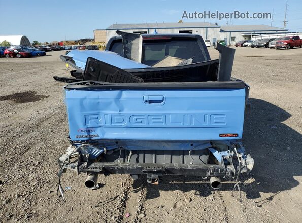 5FPYK3F60RB002833 2024 HONDA RIDGELINE Blue უკანა ხედი