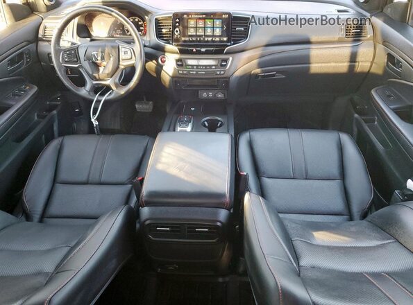 5FPYK3F68SB025394 2025 HONDA RIDGELINE Red Առջևի վահանակի տեսք