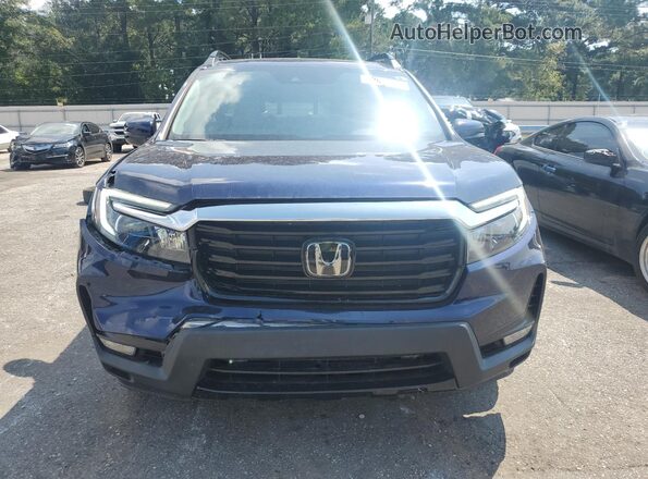 5FPYK3F71NB029946 2022 HONDA RIDGELINE Синий Вид спереди