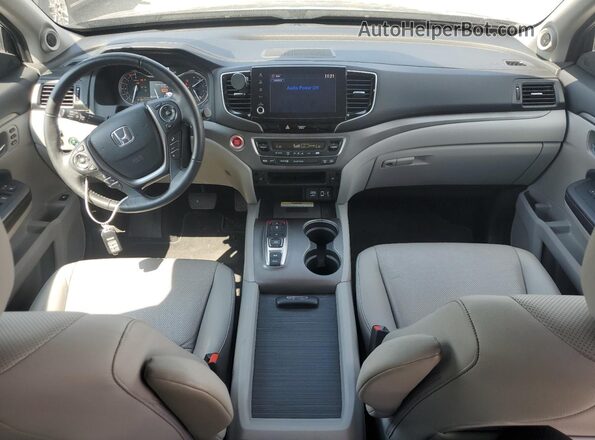 5FPYK3F71NB029946 2022 HONDA RIDGELINE Синий Вид панели приборов