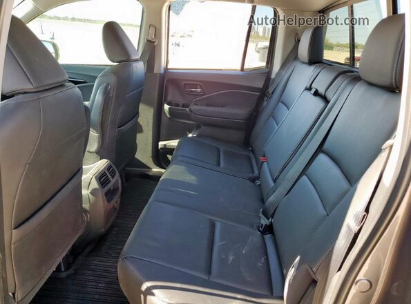5FPYK3F72LB011792 2020 HONDA RIDGELINE Gray Rear seats view