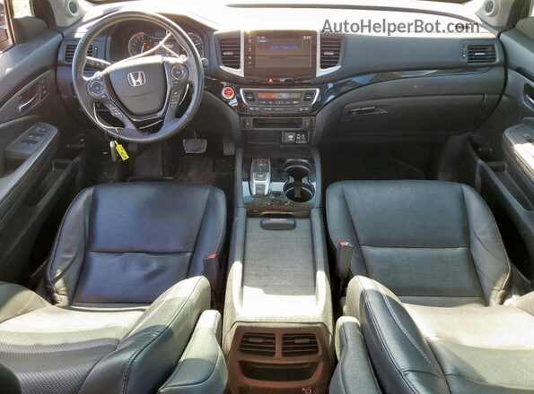 5FPYK3F72LB011792 2020 HONDA RIDGELINE Gray Dashboard view