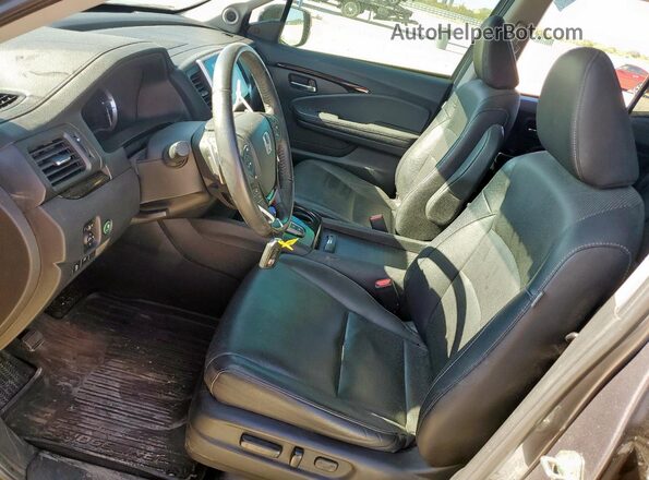 5FPYK3F72LB011792 2020 HONDA RIDGELINE Gray Front interior view