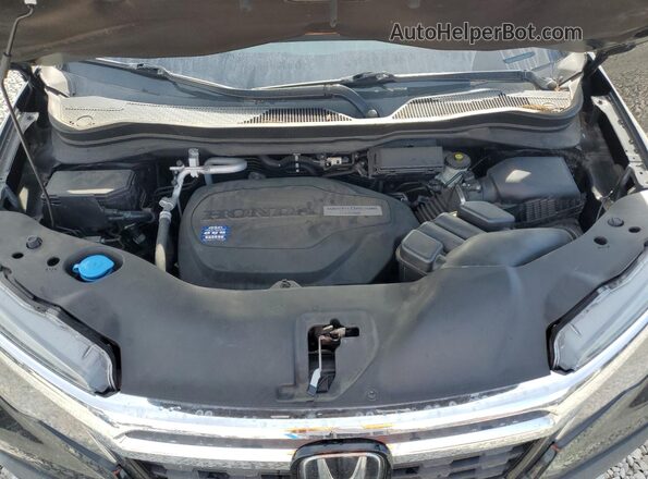 5FPYK3F73LB007802 2020 HONDA RIDGELINE Black უკანა სალონის ხედი