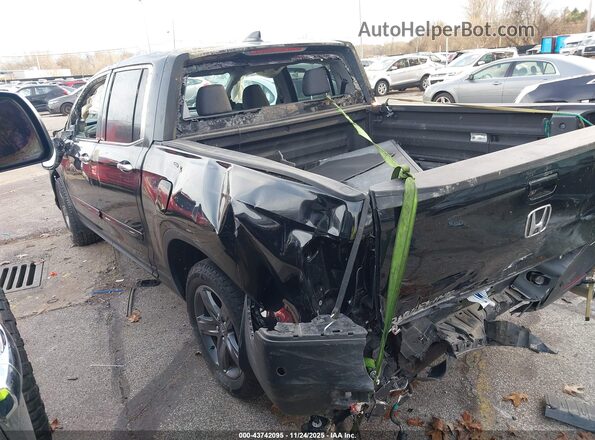 5FPYK3F73MB021944 2021 HONDA RIDGELINE Черный Задняя левая четверть
