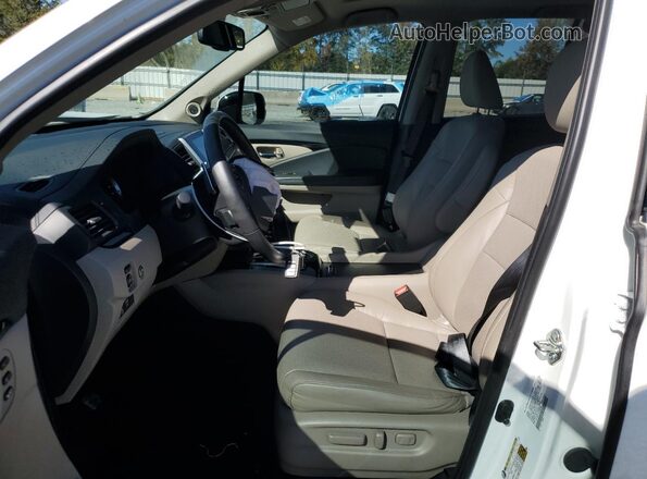 5FPYK3F74LB000308 2020 HONDA RIDGELINE White Вид салону спереду