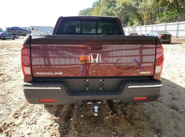 5FPYK3F75LB016534 2020 HONDA RIDGELINE Burgundy უკანა ხედი