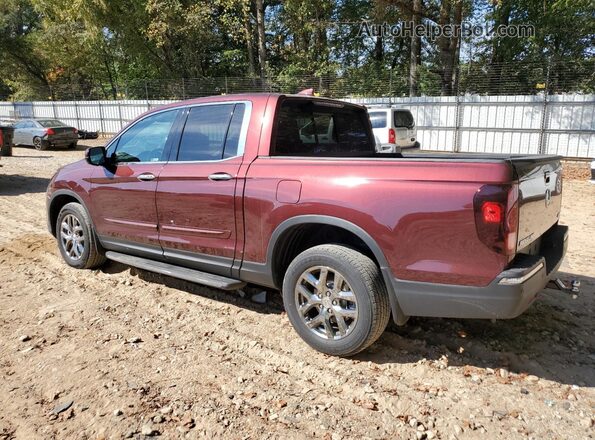 5FPYK3F75LB016534 2020 HONDA RIDGELINE Burgundy უკანა მარცხენა