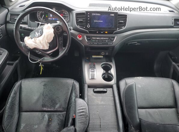 5FPYK3F75NB038052 2022 HONDA RIDGELINE Gray წინა პანელის ხედი
