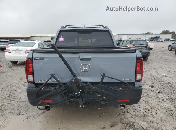 5FPYK3F75NB038052 2022 HONDA RIDGELINE Gray უკანა ხედი