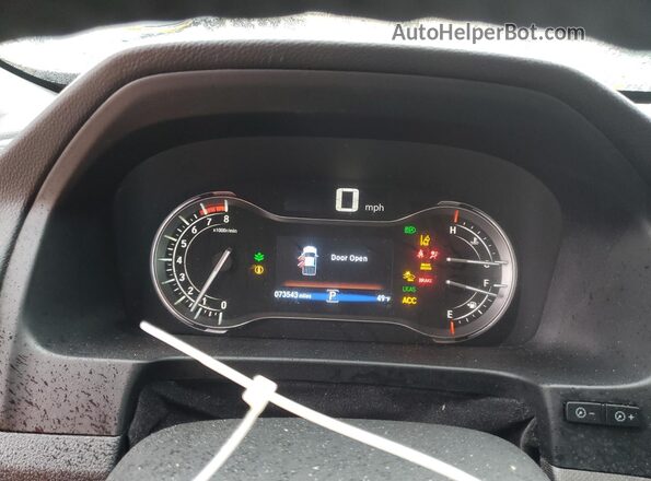 5FPYK3F75NB038052 2022 HONDA RIDGELINE Gray ხელსაწყოთა პანელის ხედი