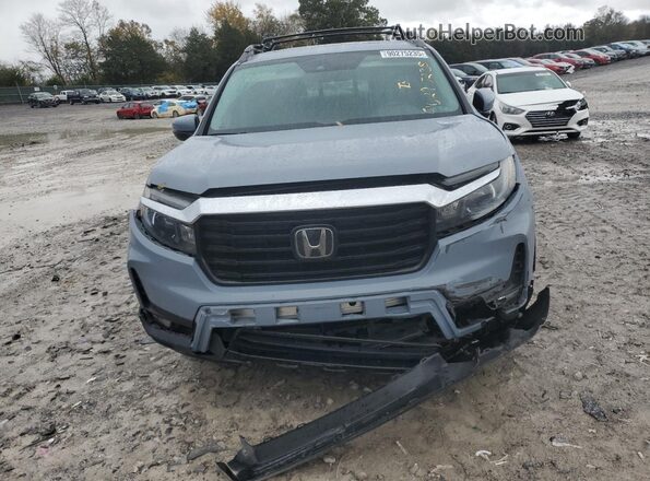 5FPYK3F75NB038052 2022 HONDA RIDGELINE Gray წინა ხედი