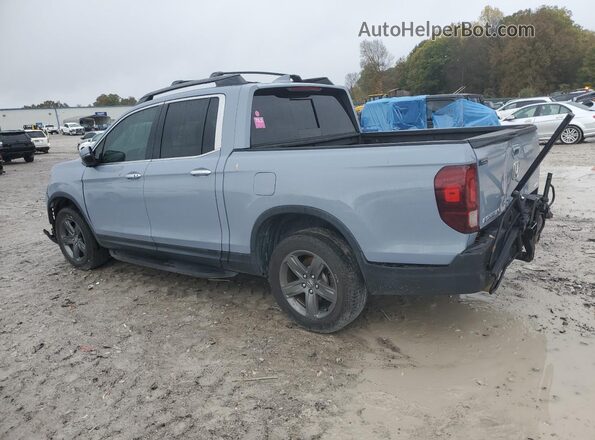 5FPYK3F75NB038052 2022 HONDA RIDGELINE Gray უკანა მარცხენა