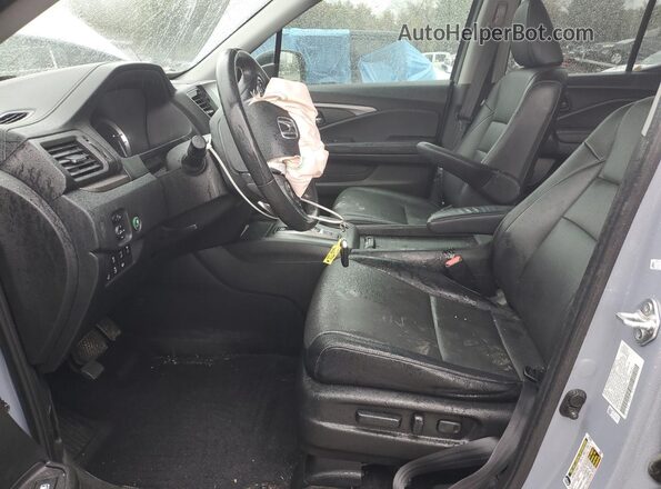 5FPYK3F75NB038052 2022 HONDA RIDGELINE Gray წინა სალონის ხედი