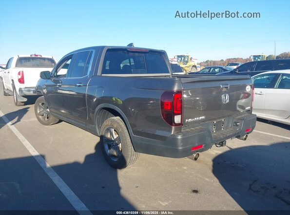 5FPYK3F76PB018007 2023 HONDA RIDGELINE Gray Trasero izquierdo