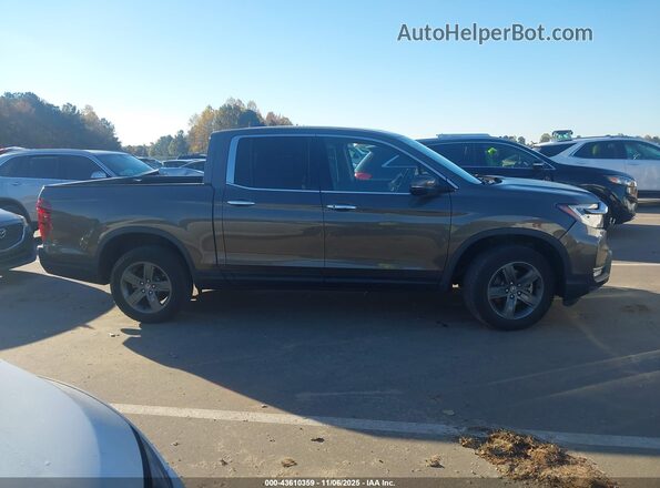 5FPYK3F76PB018007 2023 HONDA RIDGELINE Gray Vista interior de 360 grados