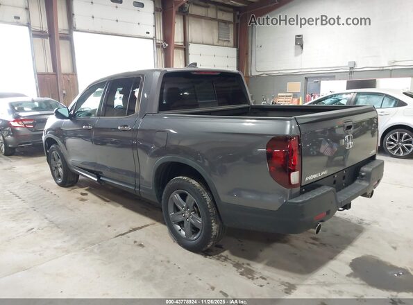 5FPYK3F77NB010088 2022 HONDA RIDGELINE Gray უკანა მარცხენა