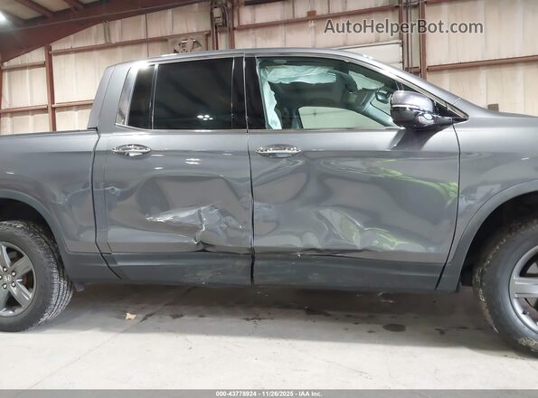 5FPYK3F77NB010088 2022 HONDA RIDGELINE Gray წინა ხედი