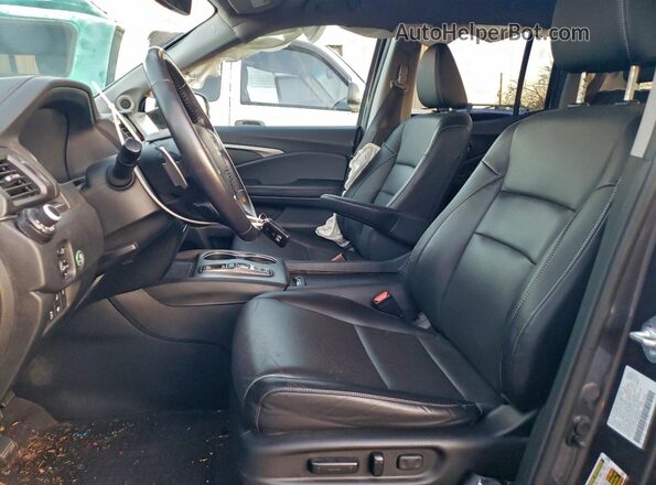 5FPYK3F77NB033029 2022 HONDA RIDGELINE Серый Вид салона спереди