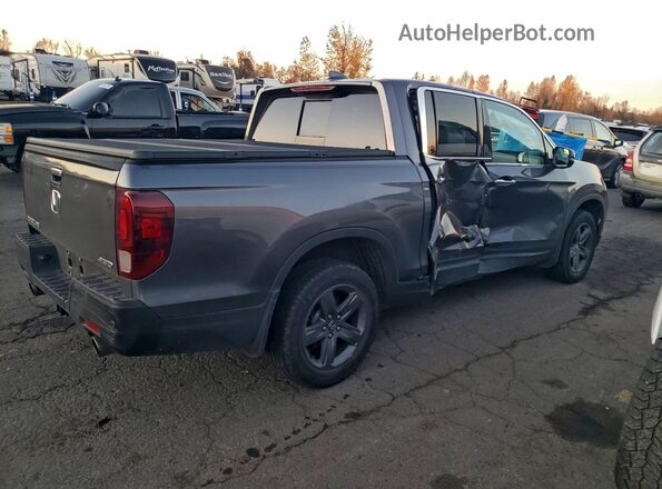 5FPYK3F77NB033029 2022 HONDA RIDGELINE Серый Задняя правая четверть