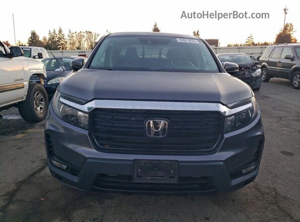 5FPYK3F77NB033029 2022 HONDA RIDGELINE Серый Вид спереди