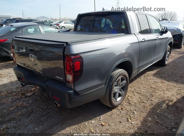5FPYK3F77PB053851 2023 HONDA RIDGELINE Gray Rear right