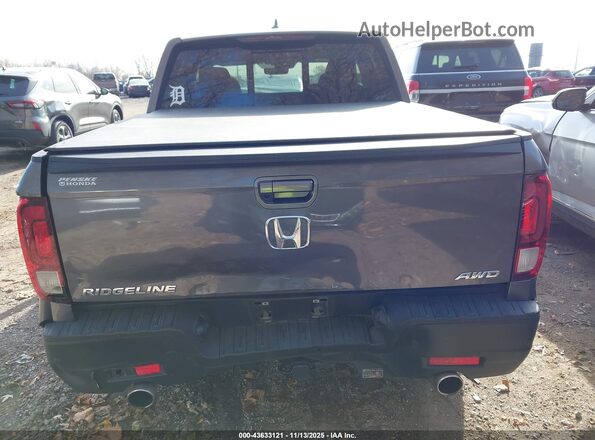 5FPYK3F77PB053851 2023 HONDA RIDGELINE Gray Front view