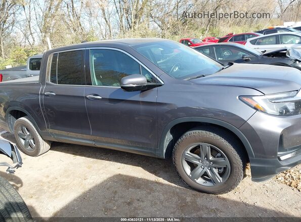 5FPYK3F77PB053851 2023 HONDA RIDGELINE Gray Rear interior view