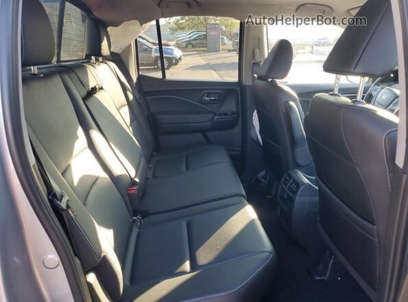5FPYK3F78MB010079 2021 HONDA RIDGELINE Silver უკანა სავარძლების ხედი