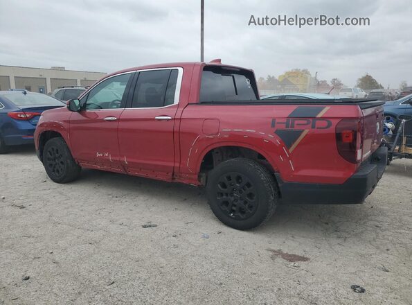 5FPYK3F78NB015929 2022 HONDA RIDGELINE Красный Задняя левая четверть