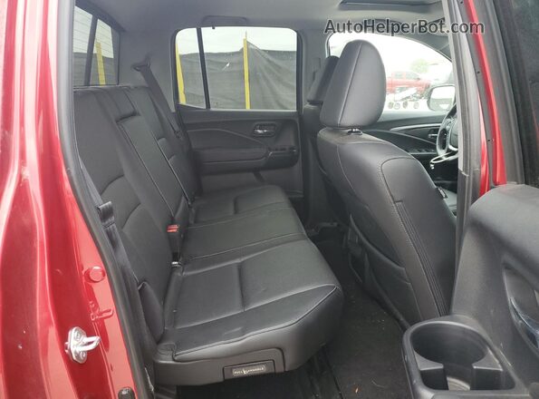 5FPYK3F78NB015929 2022 HONDA RIDGELINE Красный Вид задних сидений