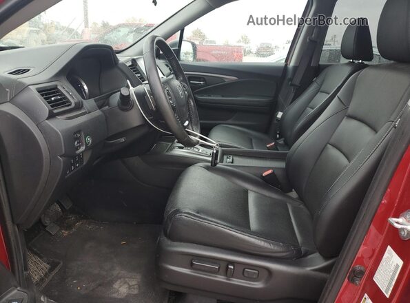 5FPYK3F78NB015929 2022 HONDA RIDGELINE Красный Вид салона спереди