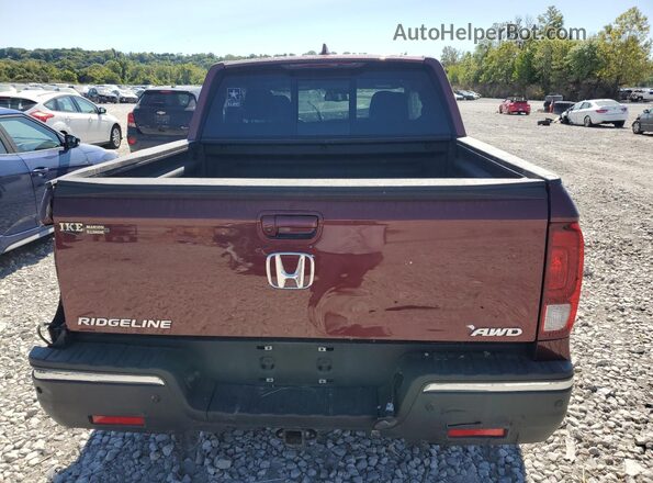 5FPYK3F79LB025785 2020 HONDA RIDGELINE Бордовый Вид сзади