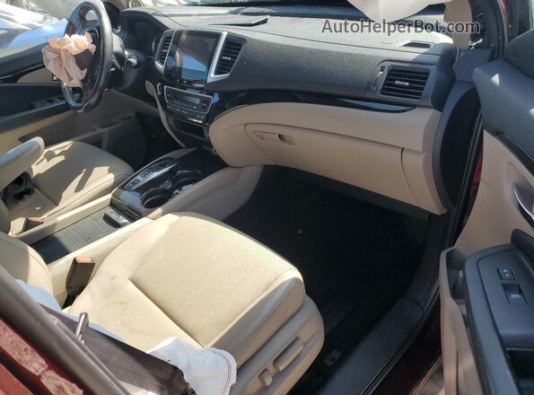 5FPYK3F79LB025785 2020 HONDA RIDGELINE Бордовый Вид панели приборов