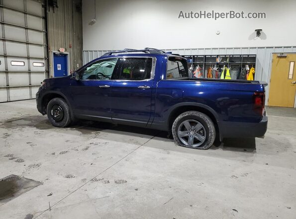 5FPYK3F7XPB012422 2023 HONDA RIDGELINE Blue Trasero izquierdo