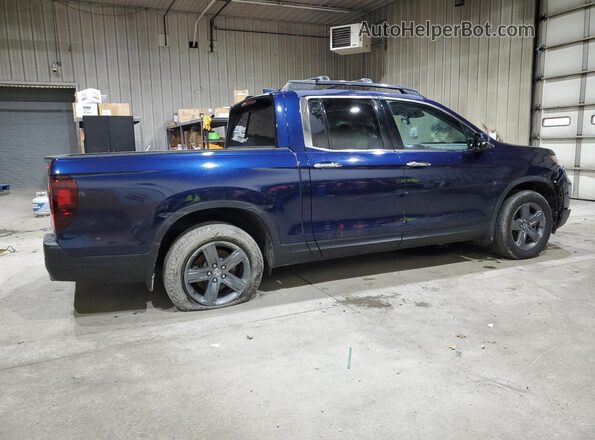 5FPYK3F7XPB012422 2023 HONDA RIDGELINE Blue Trasero derecho