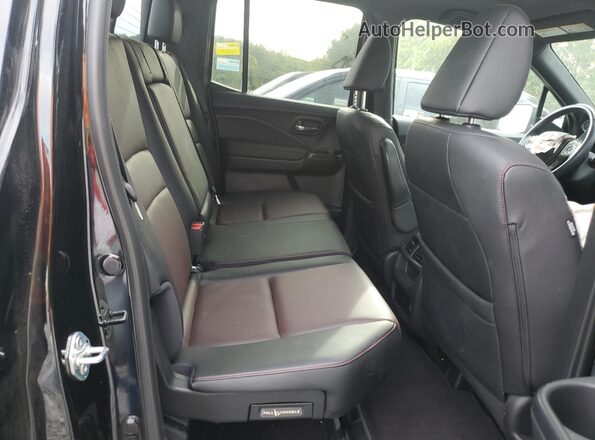5FPYK3F83PB058697 2023 HONDA RIDGELINE Black Rear seats view