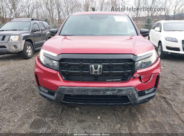 5FPYK3F83SB044954 2025 HONDA RIDGELINE Red Widok z przodu